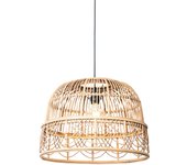 Lámpara colgante de ratán 44cm incl. wifi g95 - michelle