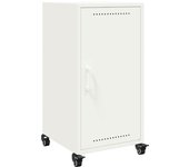 Aparador | aparador de comedor | armario de cocina de acero laminado en frío blanco 36x39x72 cm cfw39505
