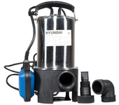 Bomba sumergible hyundai hy-epit550 aguas sucias