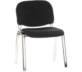 Silla de confidente xt 600 negro/cromado hjh office