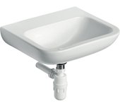 Ideal standard contour 21 lavamanos, 400mm, sin agujero para grifo, sin rebosadero, blanco, s240701