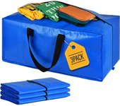 Juego de 3 bolsas de mudanza, cajas de mudanza grandes y resistentes para ahorrar espacio en el almacenamiento de mudanzas.