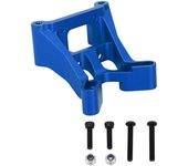 Placa amortiguadora de aleación de aluminio para torre de amortiguación delantera rc 1/10 para coches rc losi baja rey (azul oscuro)