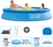 Paquete de piscina - intex - alrededor - 305x305x61 cm + accesorios a879