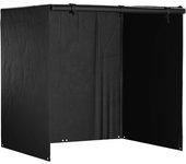 Fundas de banco balancín 2 uds 12 ojales pe 220x177x220 cm