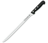 3 claveles pom - cuchillo jamonero alveolado profesional 24 cm acero inoxidable
