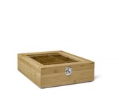 Bredemeijer universal scatola da tè, legno, marrone (braun), 279x220x71mm