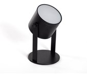 Ledkia lámpara de mesa led portátil con batería usb recargable devin negro