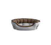 Cama para perros enjoy 59x53 cm gris claro/tórtola