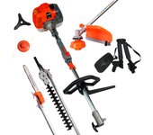 Desbrozadora 25cc multifunción con accesorios