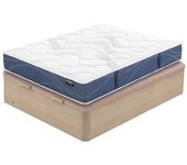 Pack colchón flex habana 160x200 + canapé abatible flex madera 25 natural (montaje incluido)