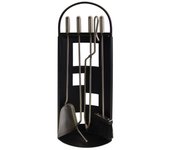 Imex-10021 juego chimenea arco-chapa utiles inox