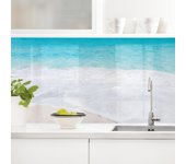Salpicadero cocina salpicadero cocina adhesivo en pared y azulejos impermeable a prueba de aceite n.1899 azul 140 x 40 cm