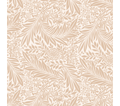 Papel pintado floral tropical unicolor