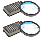 Juego de 2 filtros para aspiradora, adaptados para aspiradoras haunda rowenta zr005901 ro3715 ro37, accesorios