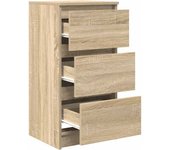 Aparador | aparador de comedor | armario de cocina roble sonoma 37,5x35x76 cm madera de ingeniería cfw17403