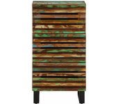 Aparador | aparador de comedor | armario de cocina de madera maciza acacia 40x34x75 cm cfw28863