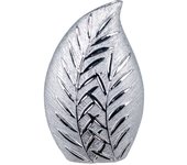 By sigris jarrón plateado de ceramica 35*9*21cm