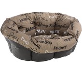 Ferplast cojín cama perro y gato sofa' 2, en algodón, colchón cojín acolchado para cama para perros y gatos de interior, recambio para cesta de