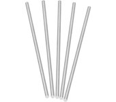 Juego de 5 piezas de varillas de acero inoxidable de eje recto redondo de 6 mm, kit de accesorios para robot de juguete diy (4100-0006-0250)