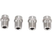 4 boquillas roscadas de 22 mm, acero inoxidable 304, rosca externa g1/4, accesorios para hidrolimpiadoras (020)