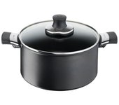 Cacerola con tapa tefal excellence g2694632 4,5 l ø 24 cm aluminio (24 cm)