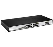 D-link dgs-1210-16 gestionado l2 negro