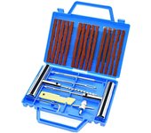Kit de reparación de neumáticos de 23 piezas, herramientas de reparación de neumáticos de alta resistencia, kit de reparación de emergencia, azul