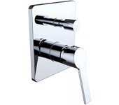 Mezclador de ducha empotrado de 2 vías clever s12 modelo xtreme