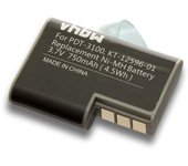 Vhbw batería compatible con symbol pdt-3100, pdt-3110, pdt-3120, pdt-3140, pdt-3142, pdt-3146 escáner códigos de barra, tpv (750 mah, 6 v, nimh)