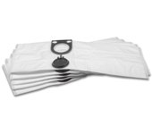 Vhbw 5x bolsa reemplaza metabo 631629000, 631754000 para aspiradora - vellón micro, blanco