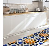 Tapetes de cocina de vinilo antideslizantes granada 60x300 cm
