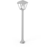 Farola led exterior fumagalli giaffa/roby - 94,5 cm - ip55 - gris