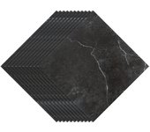 Caja de 11 azulejos de azulejos de vinilo autoadhesivos (1 m²), mármol negro
