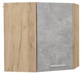 Vicco armario colgante de esquina r-line, hormigón, 57 cm