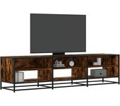 Maison exclusive - mueble para tv madera de ingeniería roble ahumado 180x40x46 cm