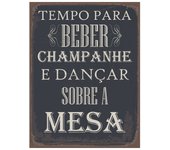 Origen home decor adorno pared portugues placas metal | placa de metal negro rectangular - 33x25x1cm