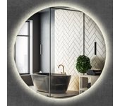 Espejo led redondo maquillaje 80 cm | luz neutra | espejo moderno para baño