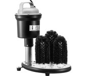Vevor lavavajillas eléctrico comercial 5 cepillos profesional 1200 tazas/hora, limpiador copas de vino, champagne, cervezas para bar y restaurante