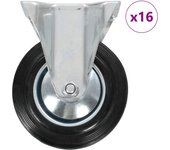 Ruedas fijas 16 unidades 160 mm