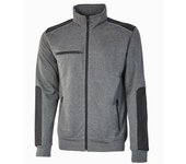 U-power ey129gm-3xl - sudadera con cremallera gama enjoy modelo snug grey meteorite talla 3xl