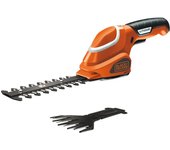 Kit de cizalla de batería de iones de litio black+decker gsl700 7v