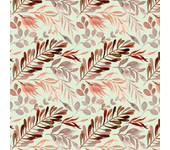Papel pintado floral acuarela verde