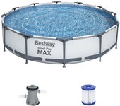 Bestway conjunto de piscina steel pro max 366x76 cm