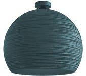 Lumicom | focus lámpara de techo, 1x e27, max 42w, metal, azul mediterráneo, d.40cm