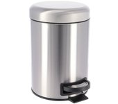 Tendance - cubo de basura de acero inoxidable con anticaída 3l - cromo