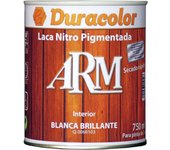 Laca nitro pigmentada blanca duracolor - 4 litros - brillante