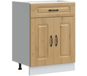 Mueble bajo de cocina | armario de cocina kalmar roble artesanal madera ingeniería cfw168957