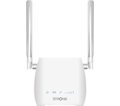Strong 300m router inalámbrico ethernet rápido banda única (2,4 ghz) 4g blanco