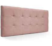 Cabecero san francisco tela cabecero de cama tapizado para camas de 90 y 105 (115 x 57 cm) tela salmón sueños zzz